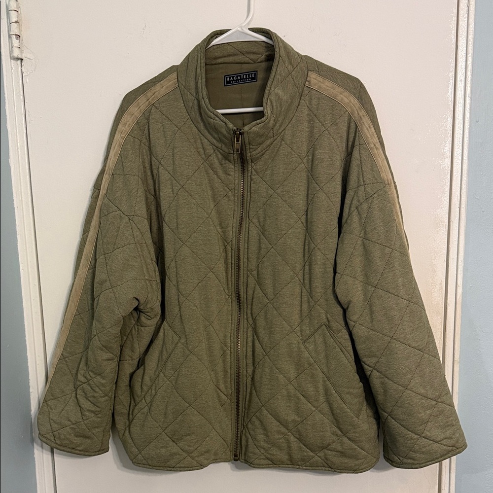 Bagatelle Beige Quilted Jacket